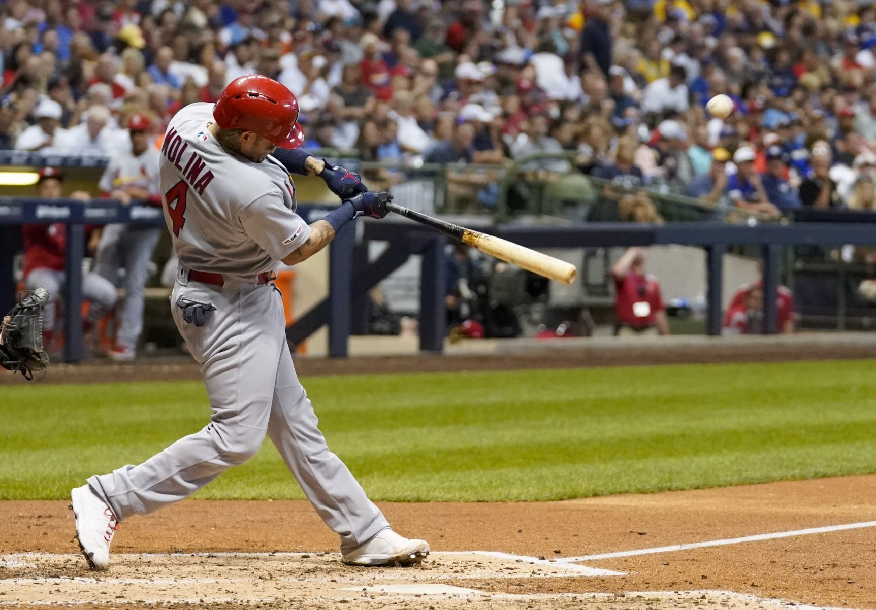 Cardinals Brewers Baseball